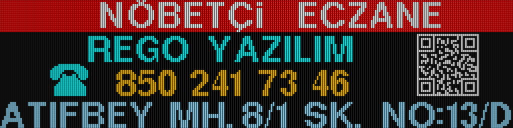 REGO Nöbet Paneli