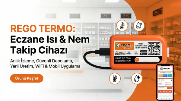 Eczane ısı nem takip cihazı sensör ekipman ortam izleme Türkiye eczane sıcaklık nem monitör cihazı
