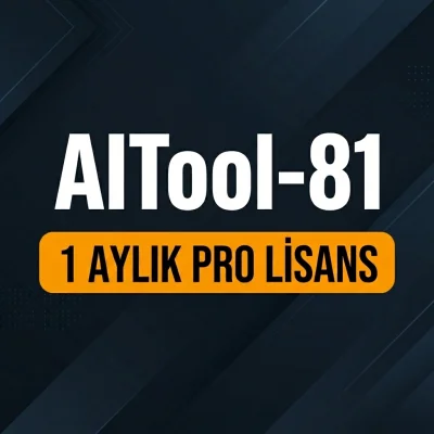 AITool-81 (1 Aylık Pro Lisans) - Regosoft Fırsat