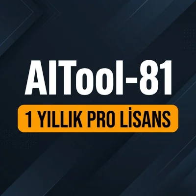 AITool-81 (1 Yıllık Pro Lisans) - Regosoft Fırsat